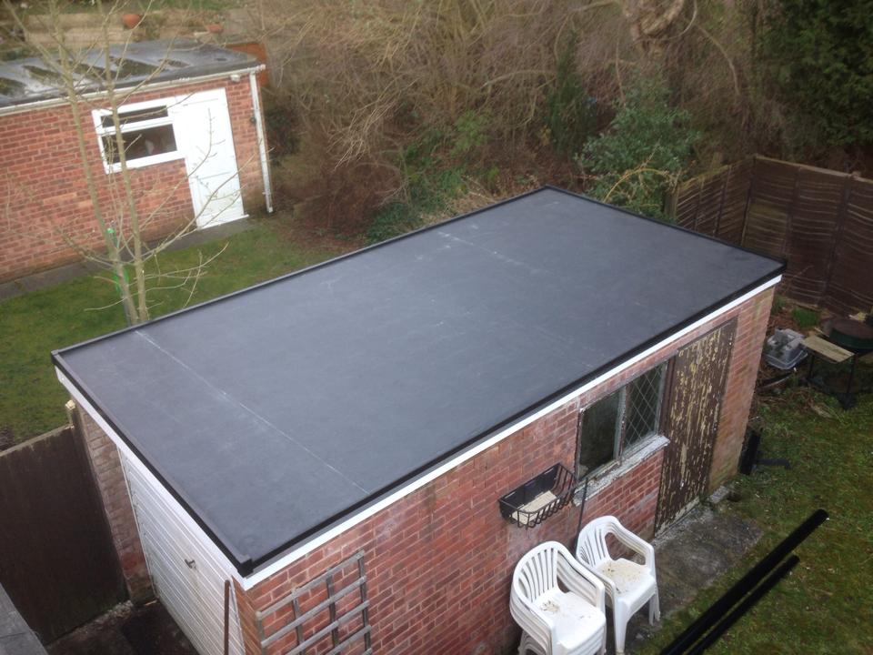Rubber roof garage Ilkeston