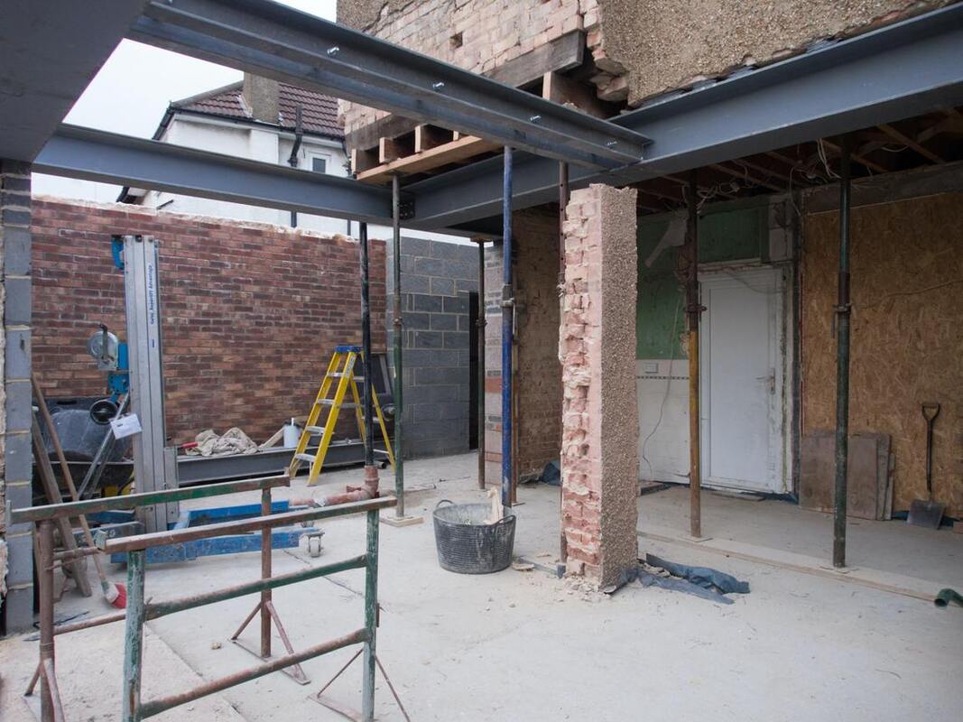 Single storey house extension in Nottingham